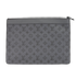 Louis Vuitton To-Go Pochette, &pound;490, Accessories, Grey, Leather, Back view